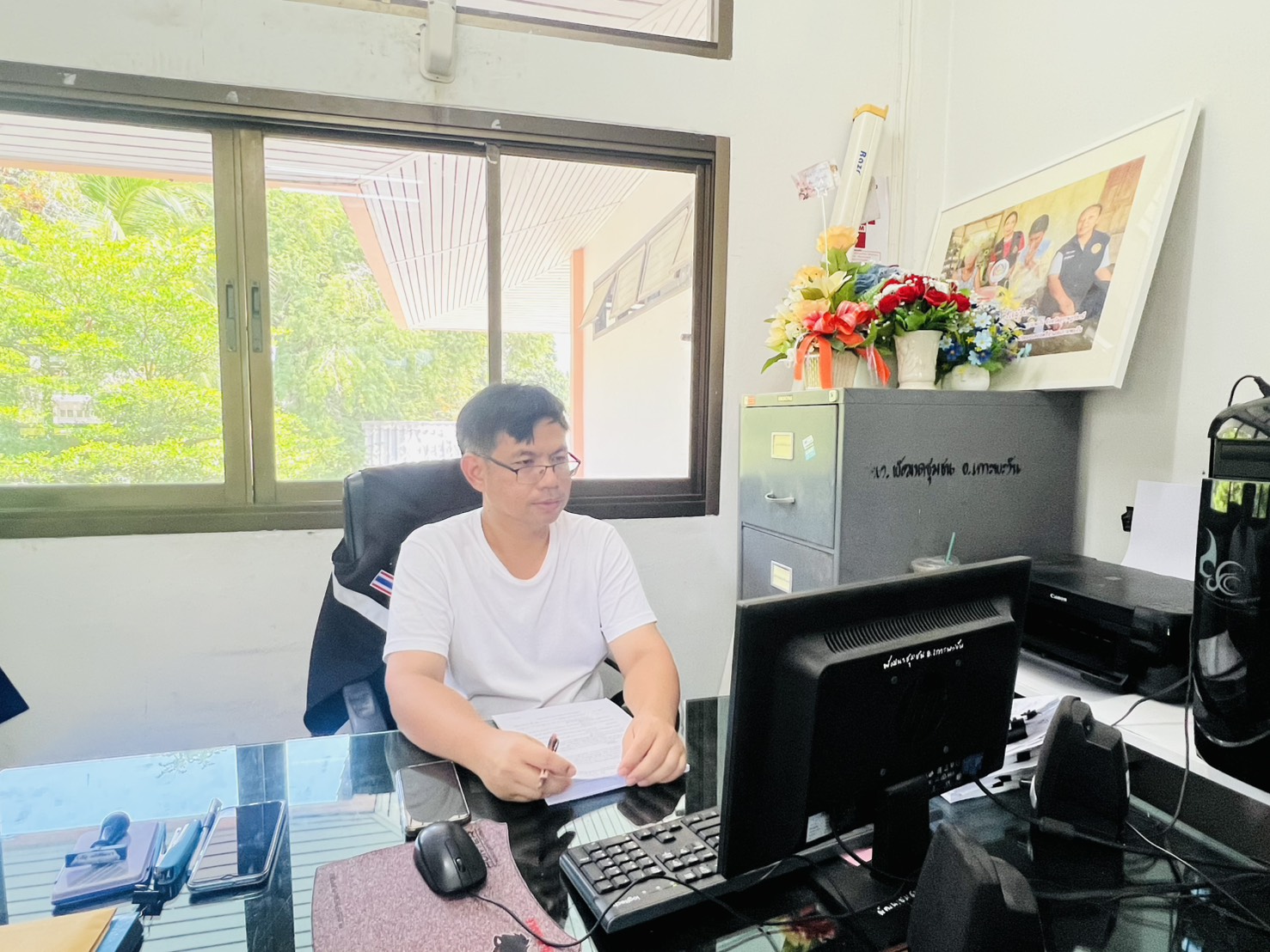 📣พช.สุราษฎร์ธานี📣 ร่วมรับการประชุมกรมการพัฒนาชุมชน ครั้งที่ 3/2568