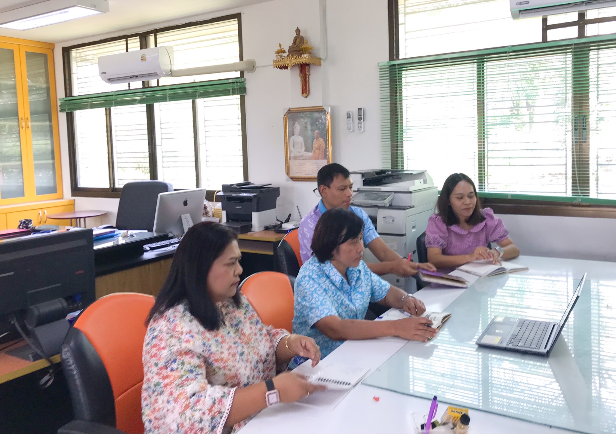 📣พช.สุราษฎร์ธานี📣 ร่วมรับการประชุมกรมการพัฒนาชุมชน ครั้งที่ 3/2568