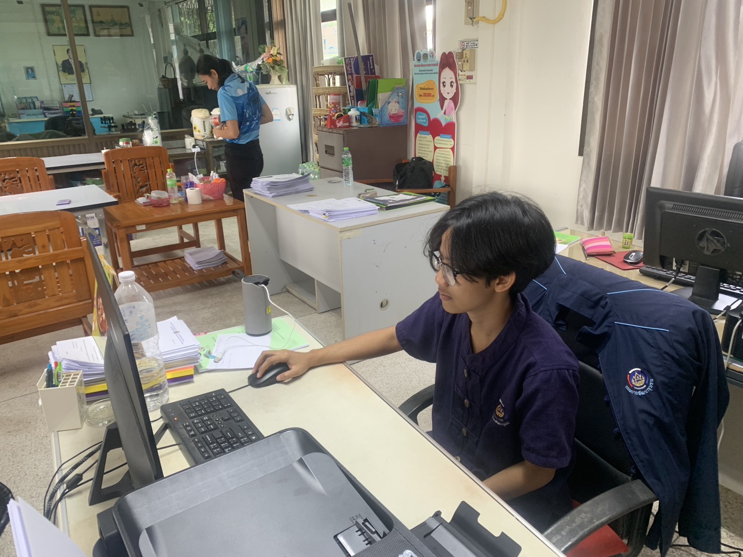 📣พช.สุราษฎร์ธานี📣 ร่วมรับการประชุมกรมการพัฒนาชุมชน ครั้งที่ 3/2568