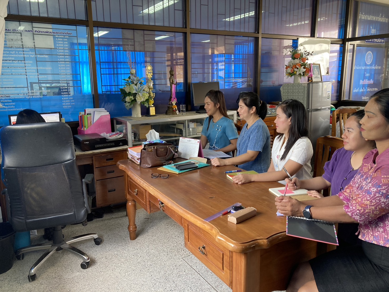 📣พช.สุราษฎร์ธานี📣 ร่วมรับการประชุมกรมการพัฒนาชุมชน ครั้งที่ 3/2568