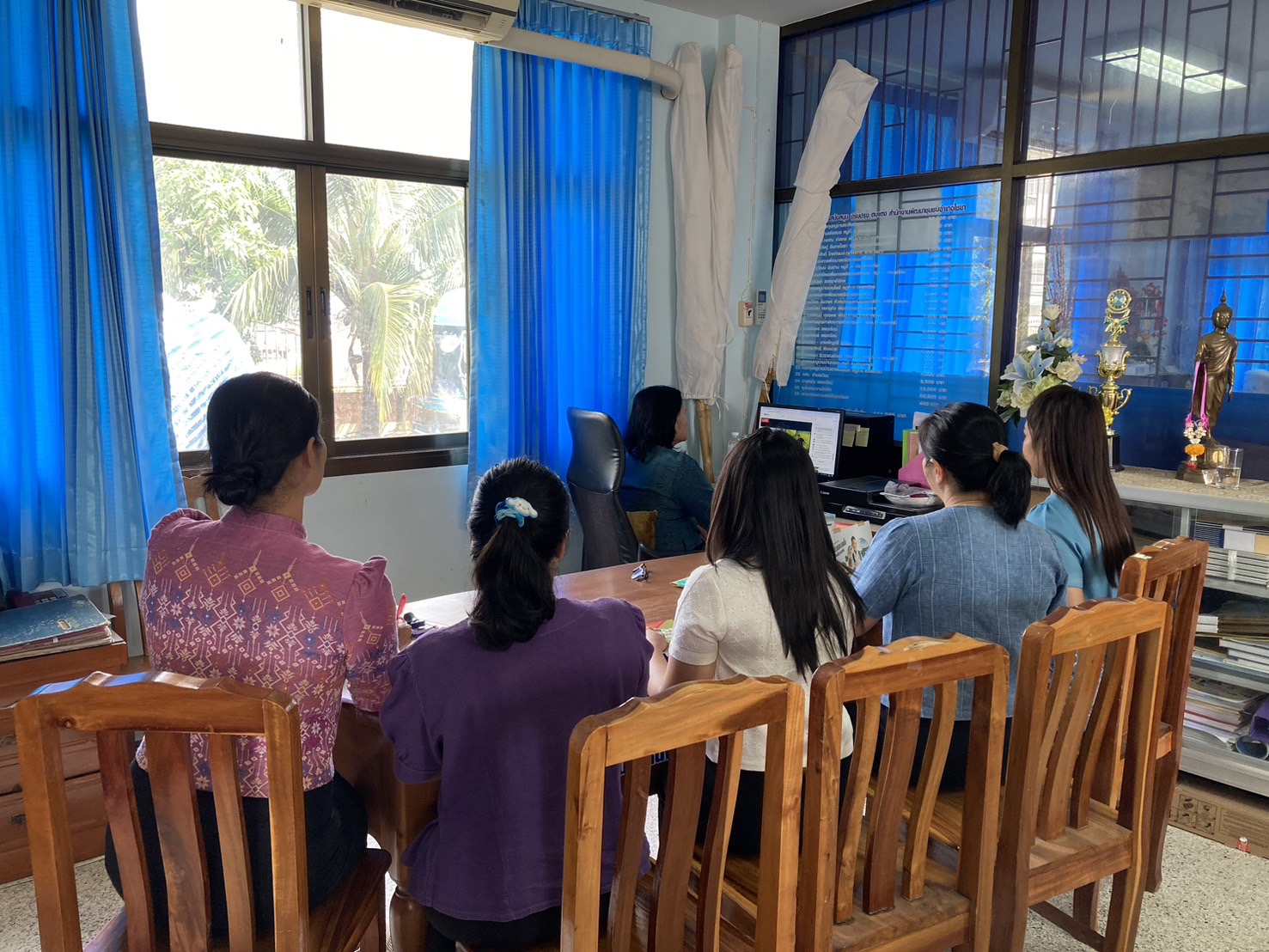 📣พช.สุราษฎร์ธานี📣 ร่วมรับการประชุมกรมการพัฒนาชุมชน ครั้งที่ 3/2568