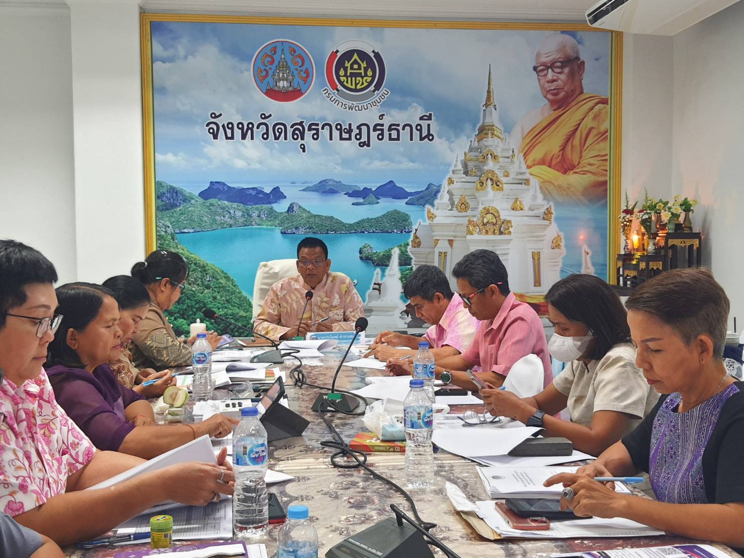 📣พช.สุราษฎร์ธานี📣จัดประชุมประจำเดือนผู้อำนวยการกลุ่มงานฯ พัฒนาการอำเภอ และเจ้าหน้าที่พัฒนาชุมชนระดับจังหวัด ครั้งที่ 3/2568
