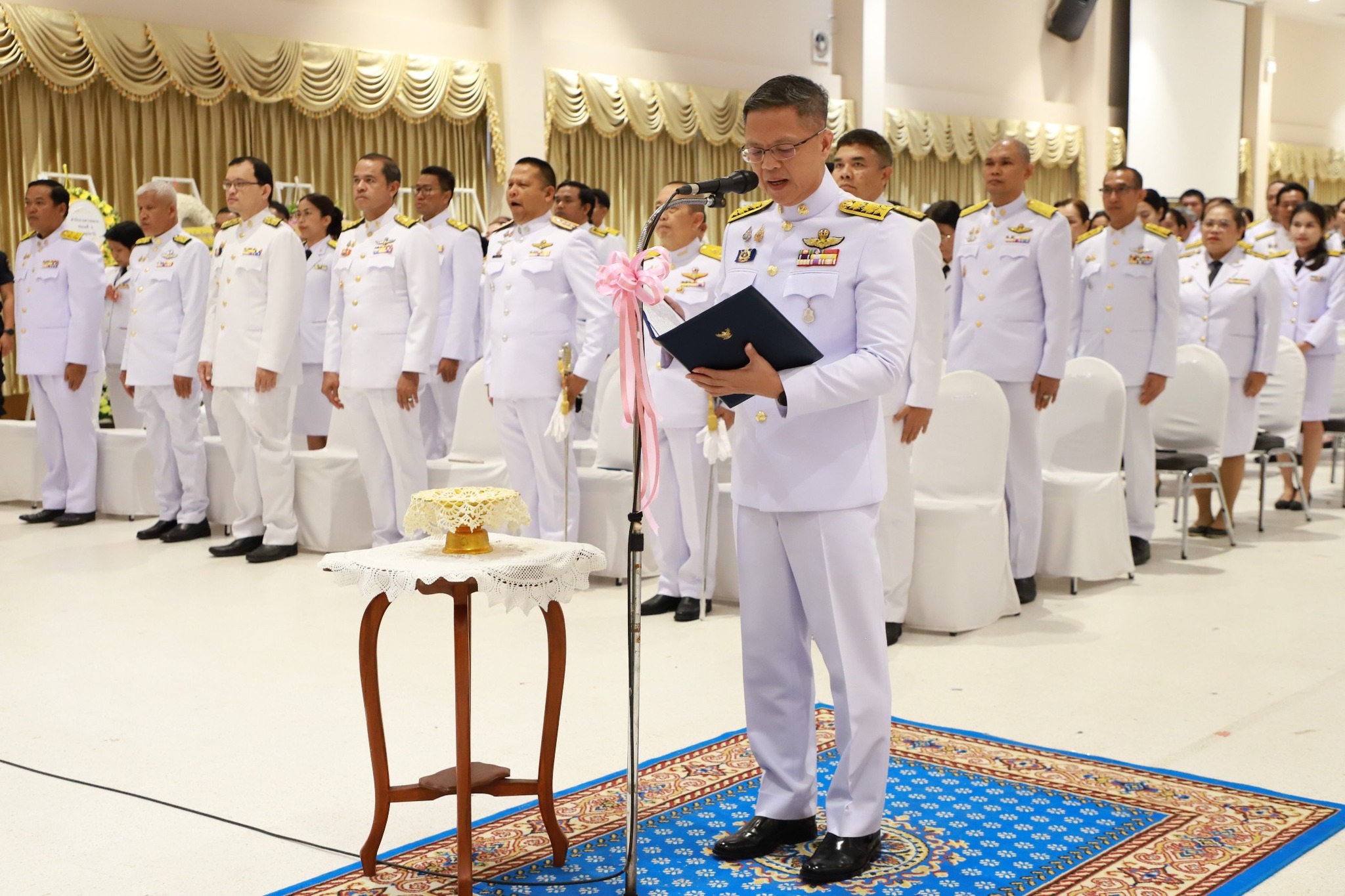 📣พช.สุราษฎร์ธานี📣 ร่วมพิธีวางพวงมาลา น้อมรำลึกในพระมหากรุณาธิคุณ “ สมเด็จพระนเรศวรมหาราช” เนื่องในวันคล้ายวันสวรรคตสมเด็จพระนเรศวรมหาราช ประจำปี 2568