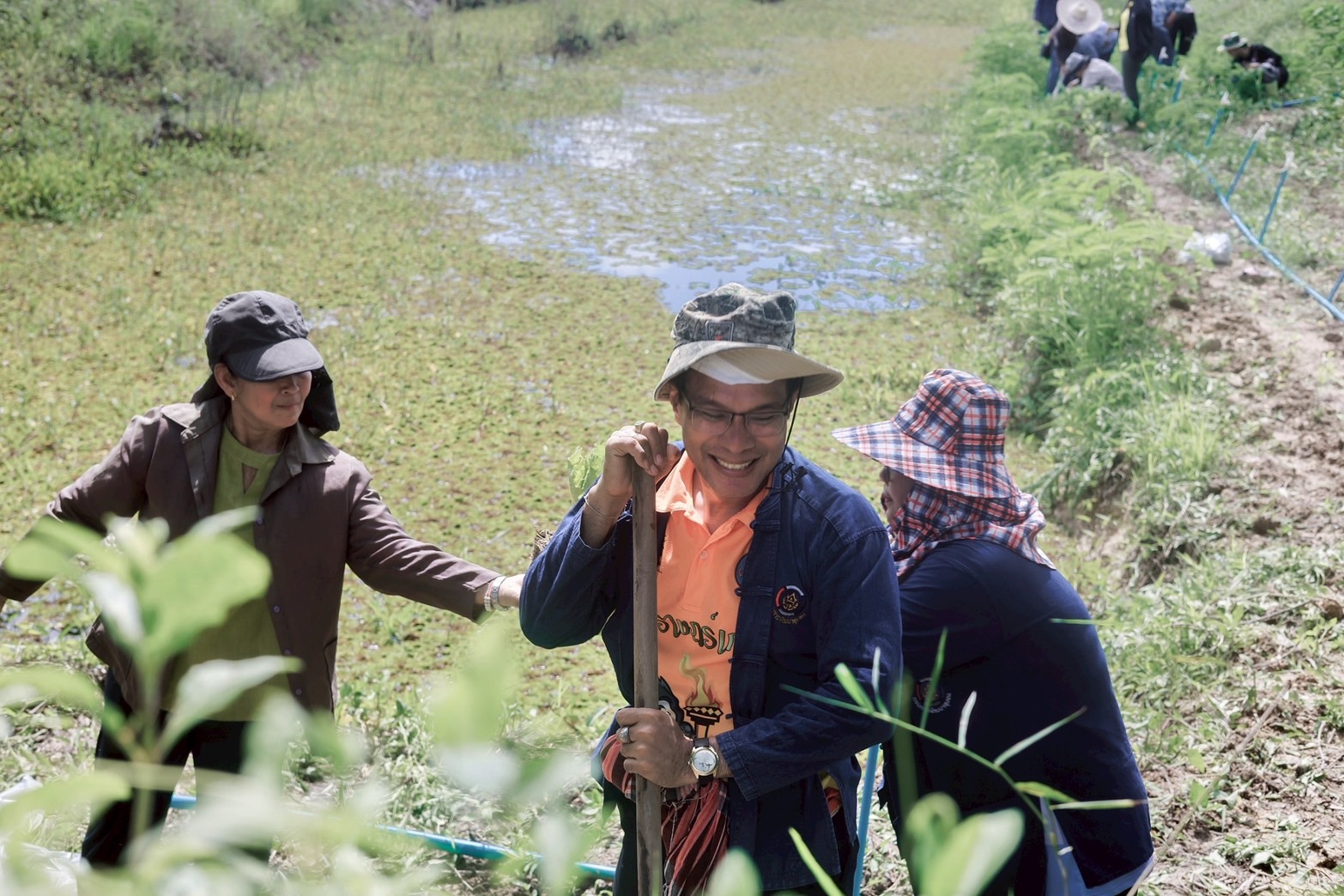 “ผู้นำต้องทำก่อน” รองผู้ว่าฯ “เมืองคนดี” เปิดบ้านเตรียมปั้นศูนย์เรียนรู้ ขยายผล “โคก หนอง นา” สู่ชุมชนอย่างยั่งยืน