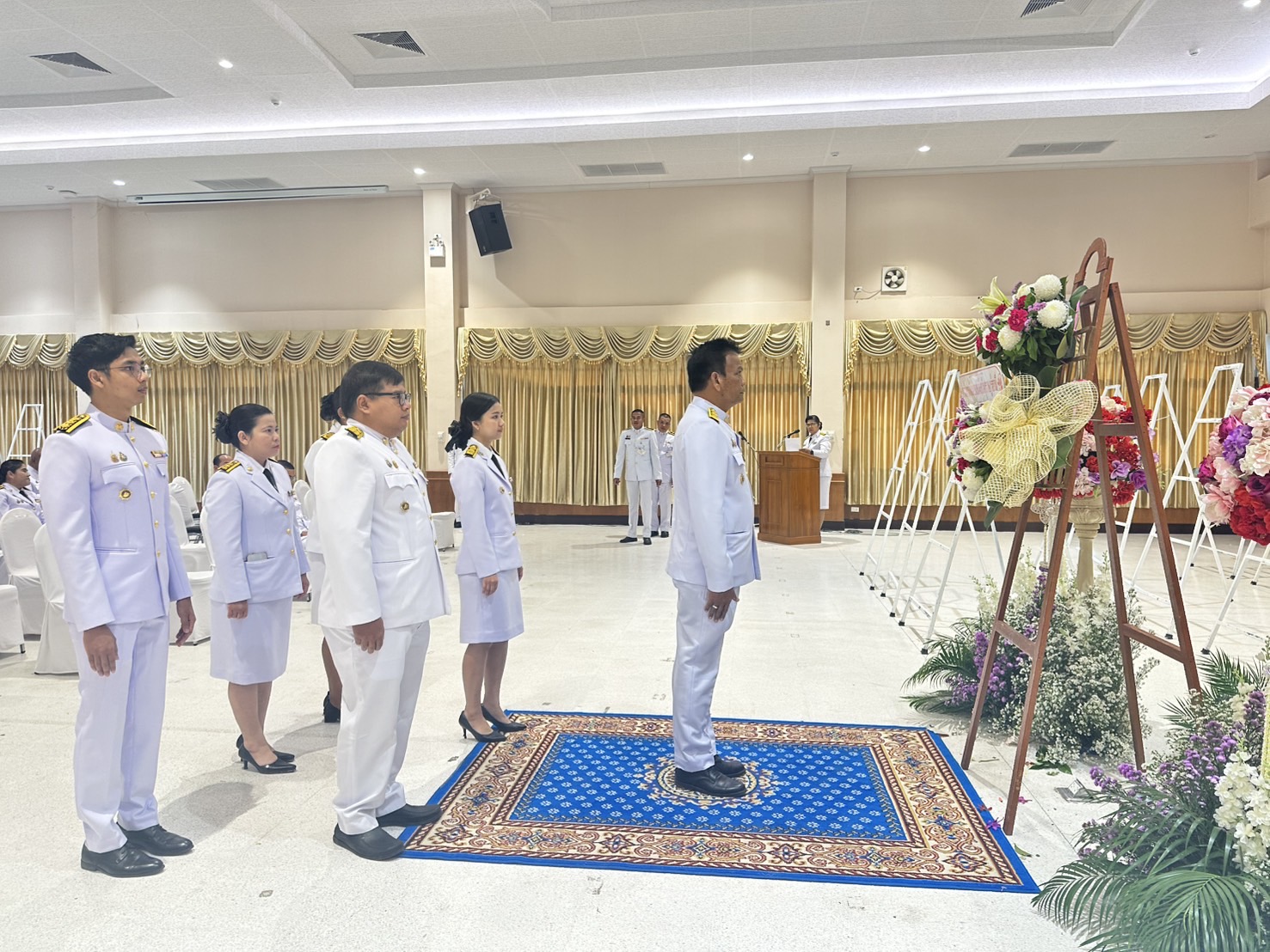 📣พช.สุราษฎร์ธานี📣 ร่วมพิธีวางพวงมาลา น้อมรำลึกในพระมหากรุณาธิคุณ “ สมเด็จพระนเรศวรมหาราช” เนื่องในวันคล้ายวันสวรรคตสมเด็จพระนเรศวรมหาราช ประจำปี 2568