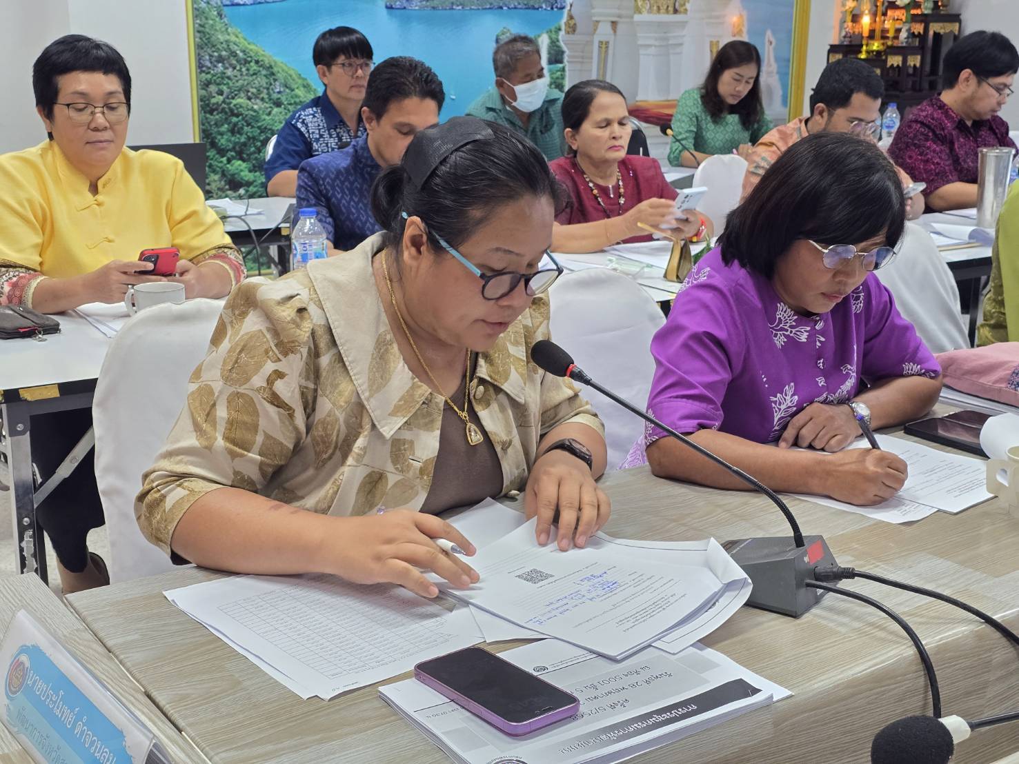 🔊 🔊 พช.สุราษฎร์ธานี เข้าร่วมการประชุมกรมการพัฒนาชุมชน ครั้งที่ 5/2568 ผ่านระบบวิดีทัศน์ทางไกล (Video Conference)