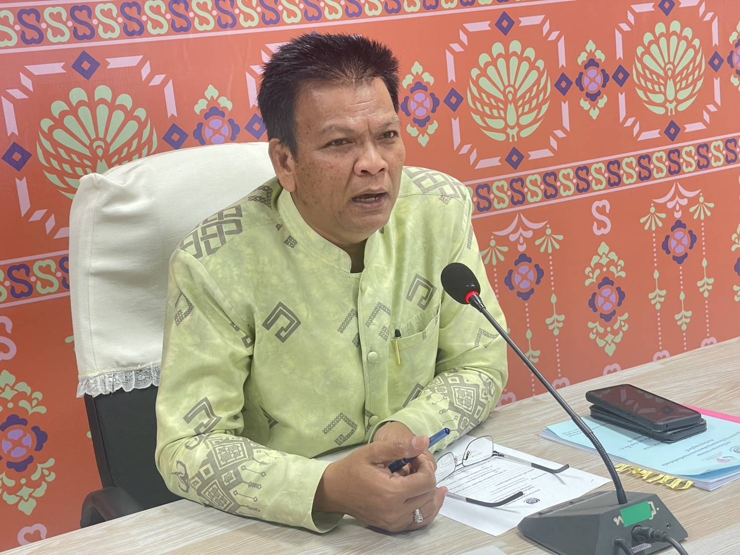 🔊 🔊 พช.สุราษฎร์ธานี เข้าร่วมการประชุมกรมการพัฒนาชุมชน ครั้งที่ 5/2568 ผ่านระบบวิดีทัศน์ทางไกล (Video Conference)