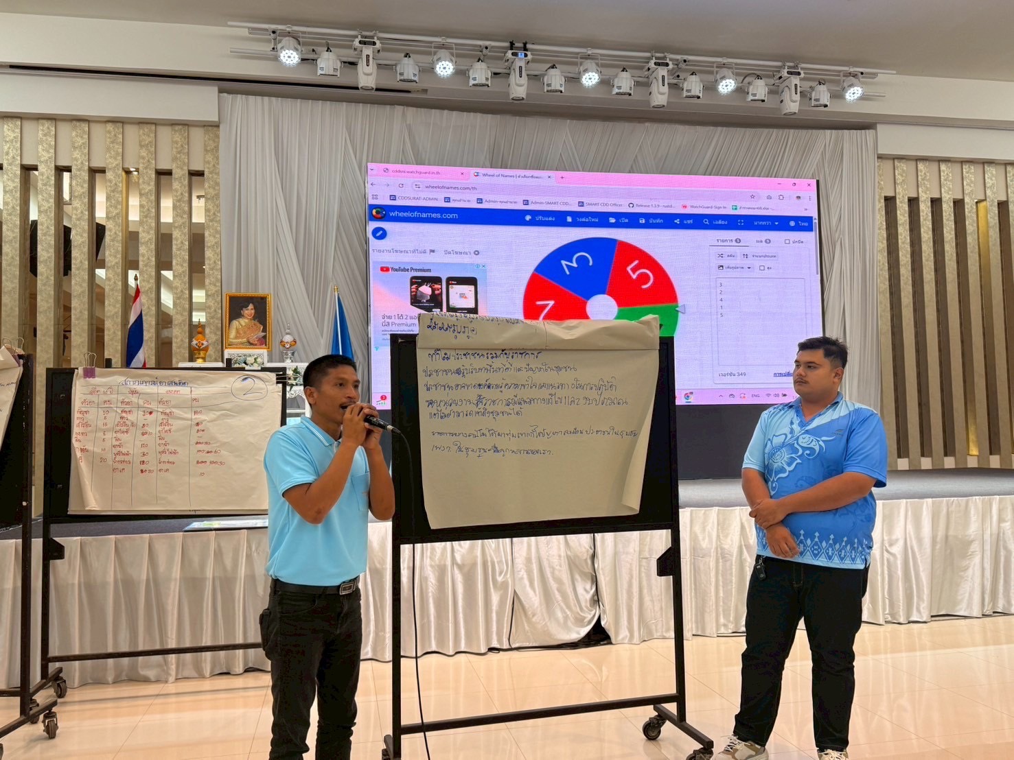 พช.สุราษฎร์ฯ ร่วมพิธีปิดโครงการอบรมวิทยากรกระบวนการกองทุนแม่ฯ ขับเคลื่อนการฟื้นฟูศักยภาพกองทุนแม่ฯ แก้ไขปัญหายาเสพติด