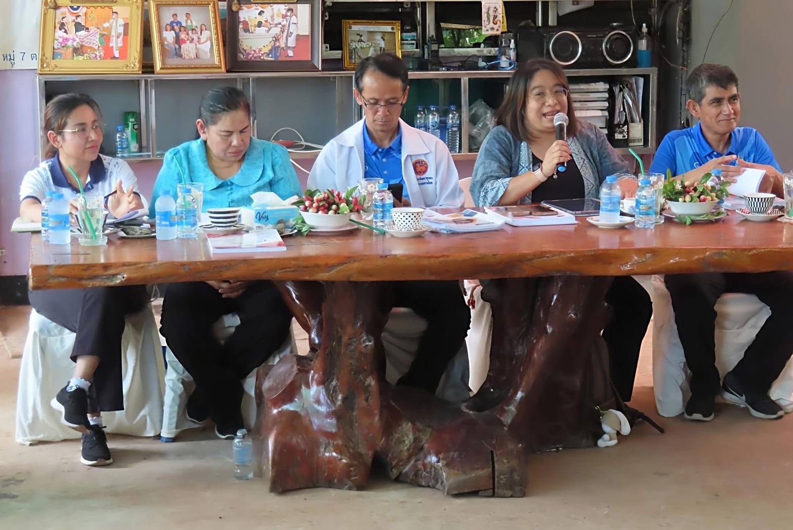  พช.สุราษฎร์ ลงพื้นที่เฟ้นหากิจกรรมพัฒนาชุมชนดีเด่น วันที่ห้า