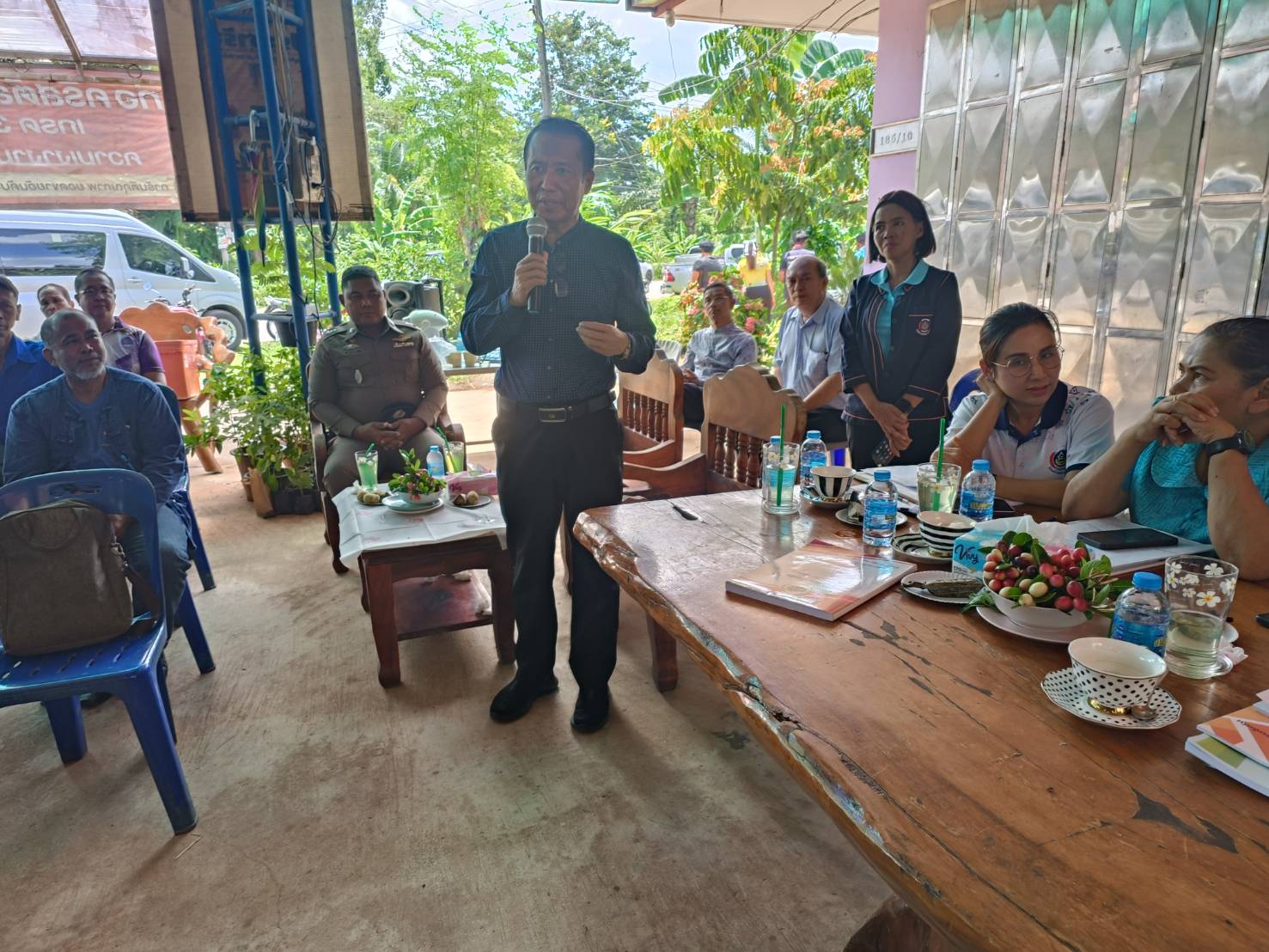  พช.สุราษฎร์ ลงพื้นที่เฟ้นหากิจกรรมพัฒนาชุมชนดีเด่น วันที่ห้า