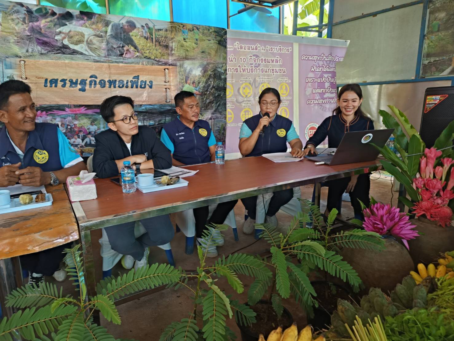  พช.สุราษฎร์ ลงพื้นที่เฟ้นหากิจกรรมพัฒนาชุมชนดีเด่น วันที่ห้า