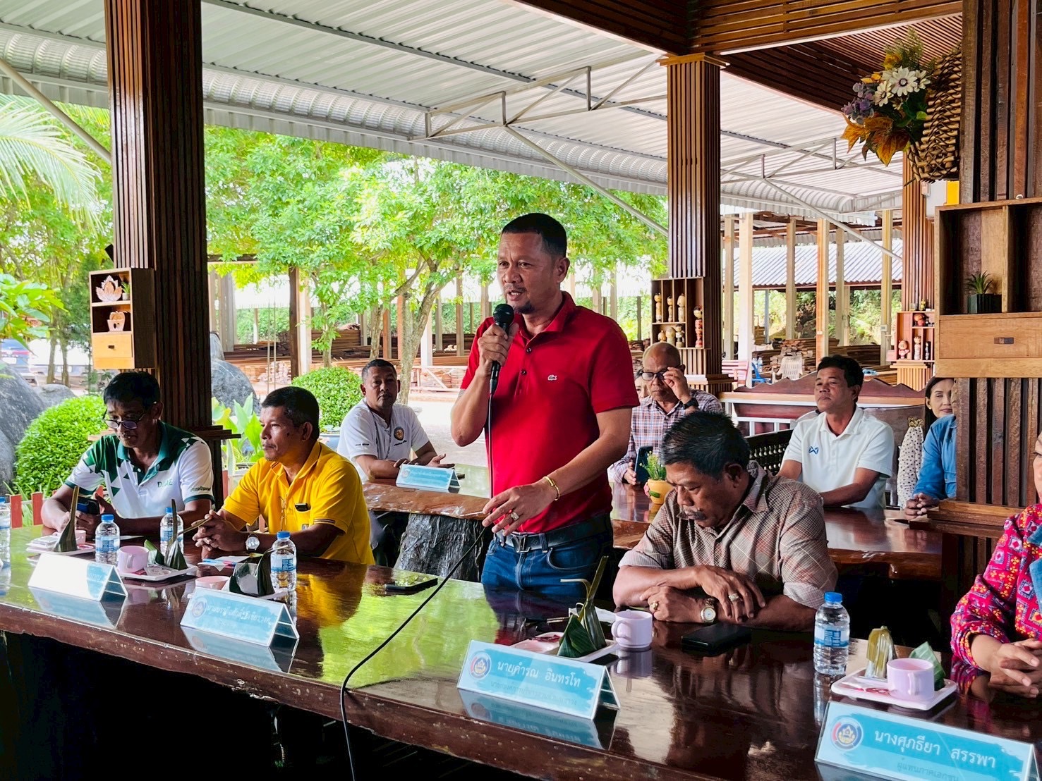 🟡 “วันหยุดเราไม่หยุด!” พช.สุราษฎร์ฯ ลุยต่อเนื่อง ลงพื้นที่คัดสรรกิจกรรมพัฒนาชุมชนดีเด่น ปี 2568 🚙🌱