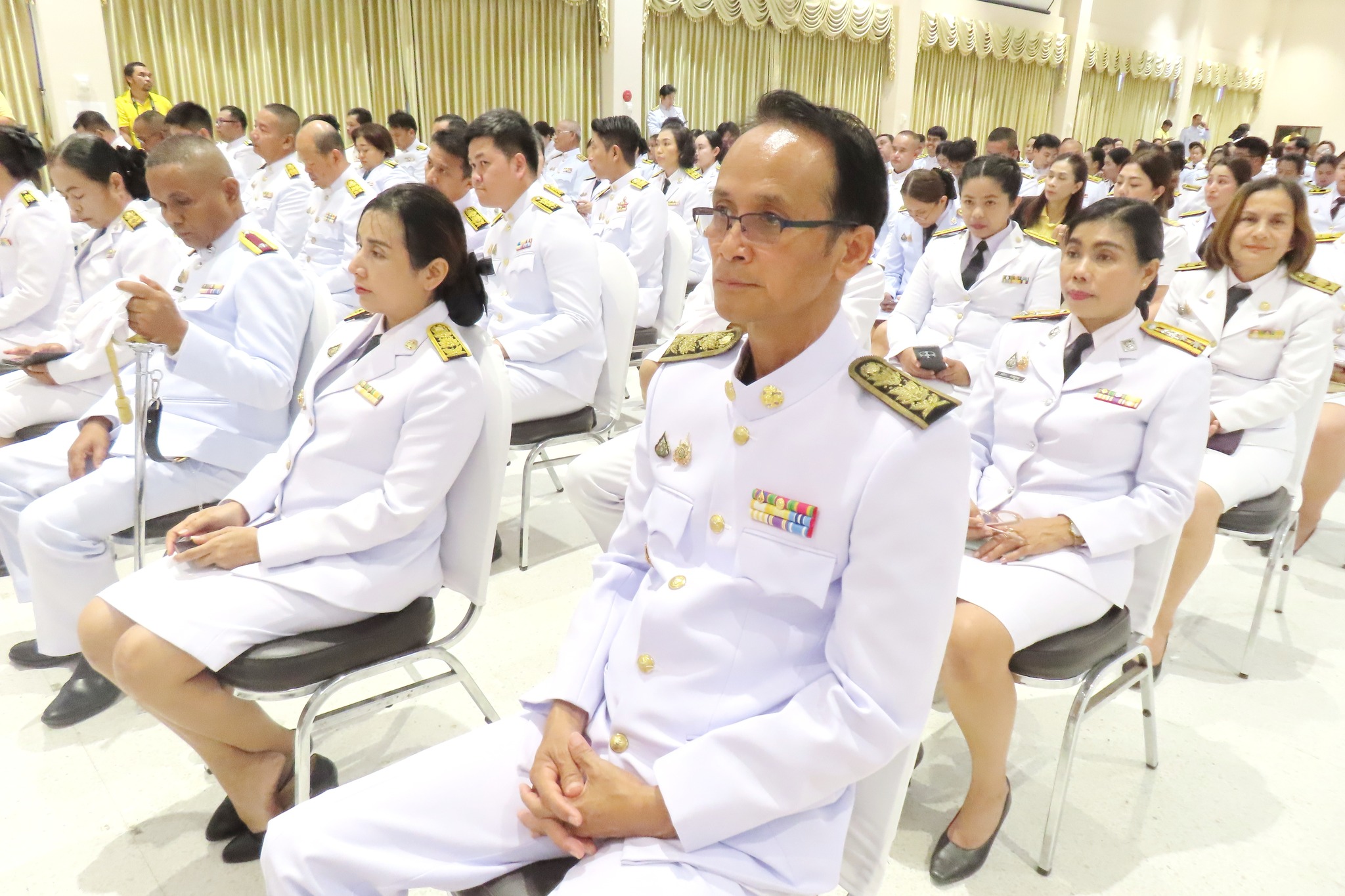 พช.สุราษฎร์ธานี พิธีถวายสัตย์ปฏิญาณเพื่อเป็นข้าราชการที่ดีและพลังของแผ่นดิน เนื่องในวันเฉลิมพระชนมพรรษา 28 กรกฎาคม 2568