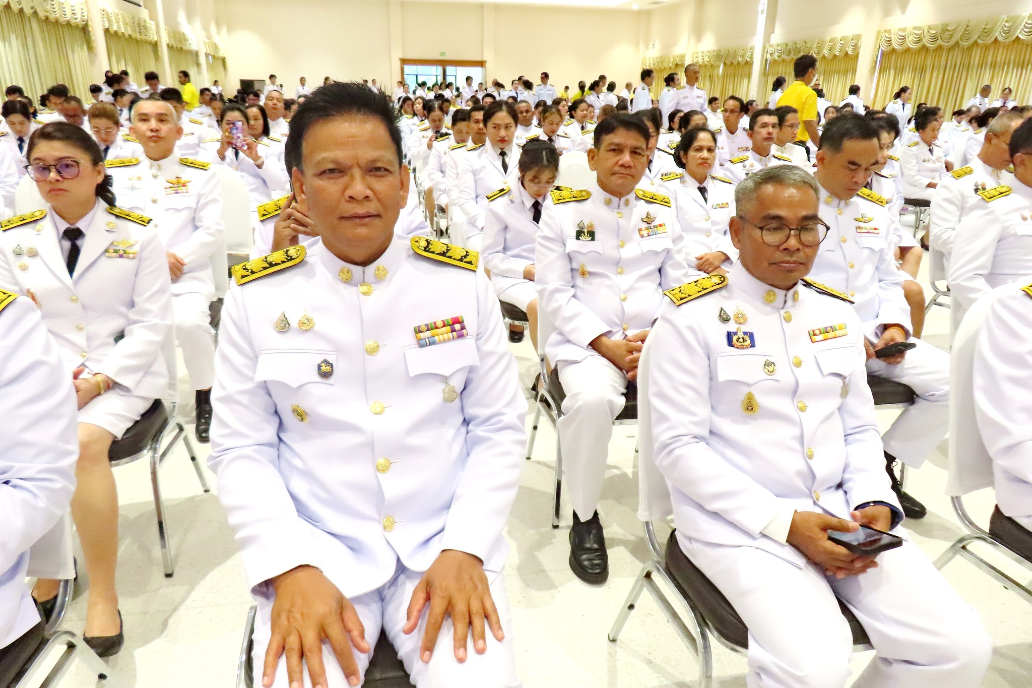 พช.สุราษฎร์ธานี พิธีถวายสัตย์ปฏิญาณเพื่อเป็นข้าราชการที่ดีและพลังของแผ่นดิน เนื่องในวันเฉลิมพระชนมพรรษา 28 กรกฎาคม 2568