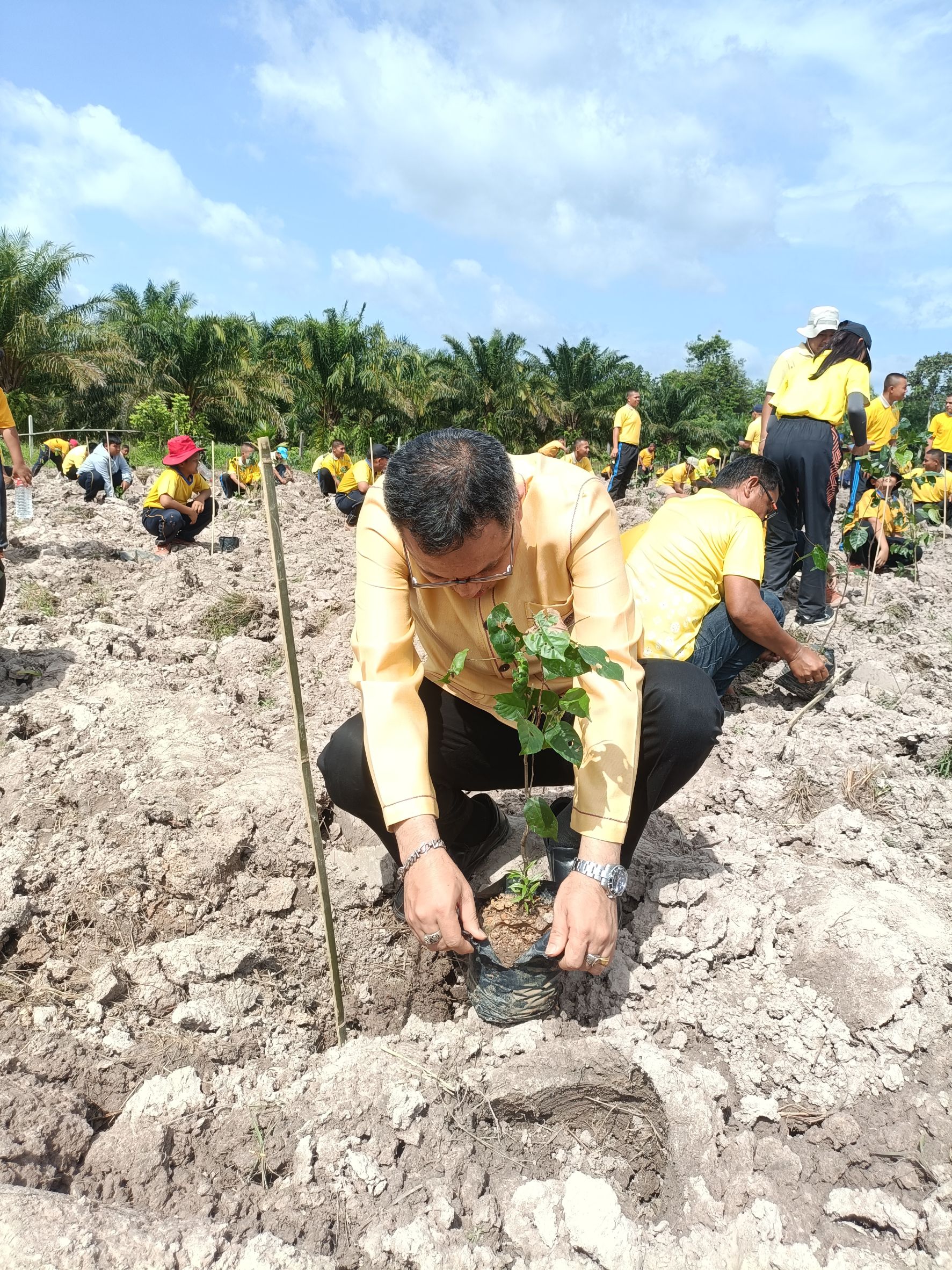 📣พช.สุราษฎร์ธานี ร่วมกิจกรรมปลูกต้นไม้ ภายใต้ “โครงการปลูกป่าเฉลิมพระเกียรติ เนื่องในโอกาสวันเฉลิมพระชนมพรรษา พระบาทสมเด็จพระเจ้าอยู่หัว 28 กรกฎาคม 2568