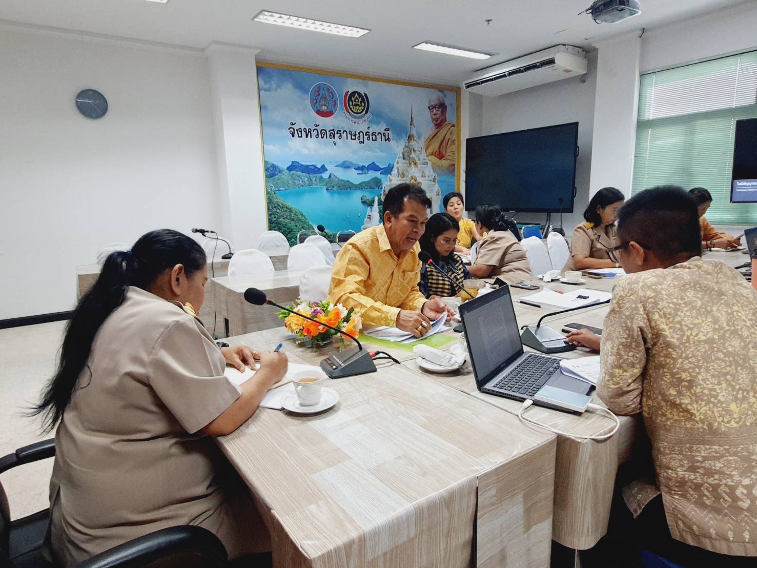 📣พช.สุราษฎร์ธานี ประชุมดำเนินการเก็บข้อมูลตามประเด็นตรวจราชการกรการพัฒนาชุมชน เดือนกรกฎาคม 2568 📣