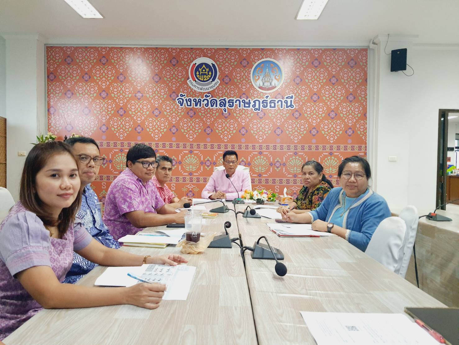 📣พช.สุราษฎร์ธานี ประชุมประจำเดือนผู้อำนวยการกลุ่มงานฯ และนักวิชาการพัฒนาชุมชน สำนักงานพัฒนาชุมชนจังหวัดสุราษฎร์ธานี ครั้งที่ 6/2568