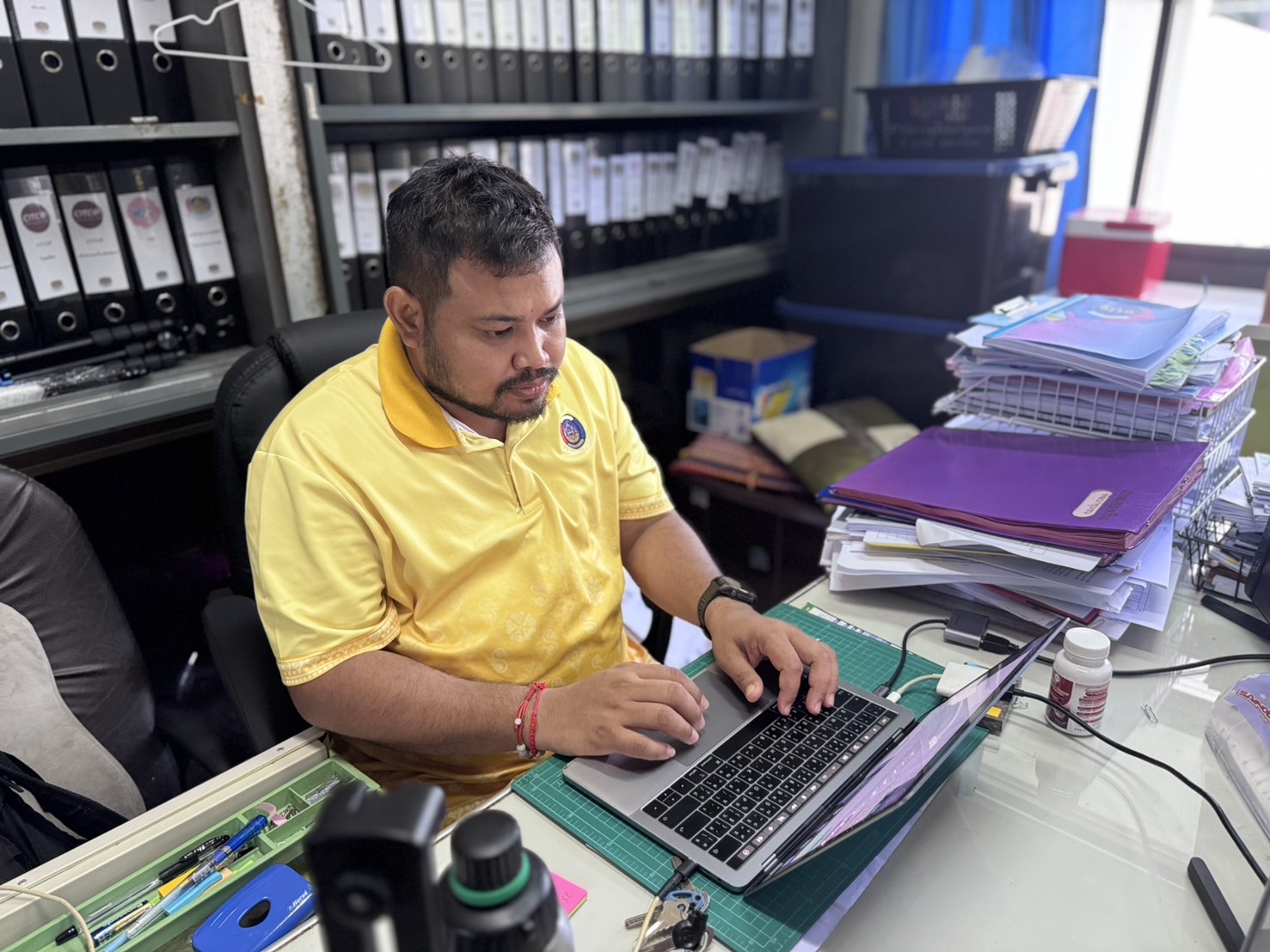 พช.สุราษฎร์ธานี ร่วมประชุมกรมการพัฒนาชุมชน ครั้งที่ 7/2568 ผ่านการถ่ายทอดสัญญาณผ่านระบบการประชุมทางไกล Video Conference