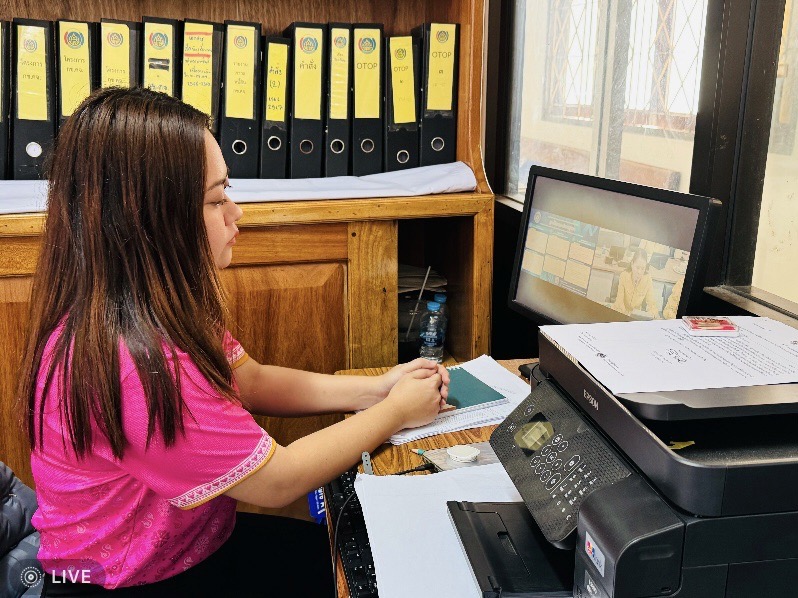 พช.สุราษฎร์ธานี ร่วมประชุมกรมการพัฒนาชุมชน ครั้งที่ 7/2568 ผ่านการถ่ายทอดสัญญาณผ่านระบบการประชุมทางไกล Video Conference