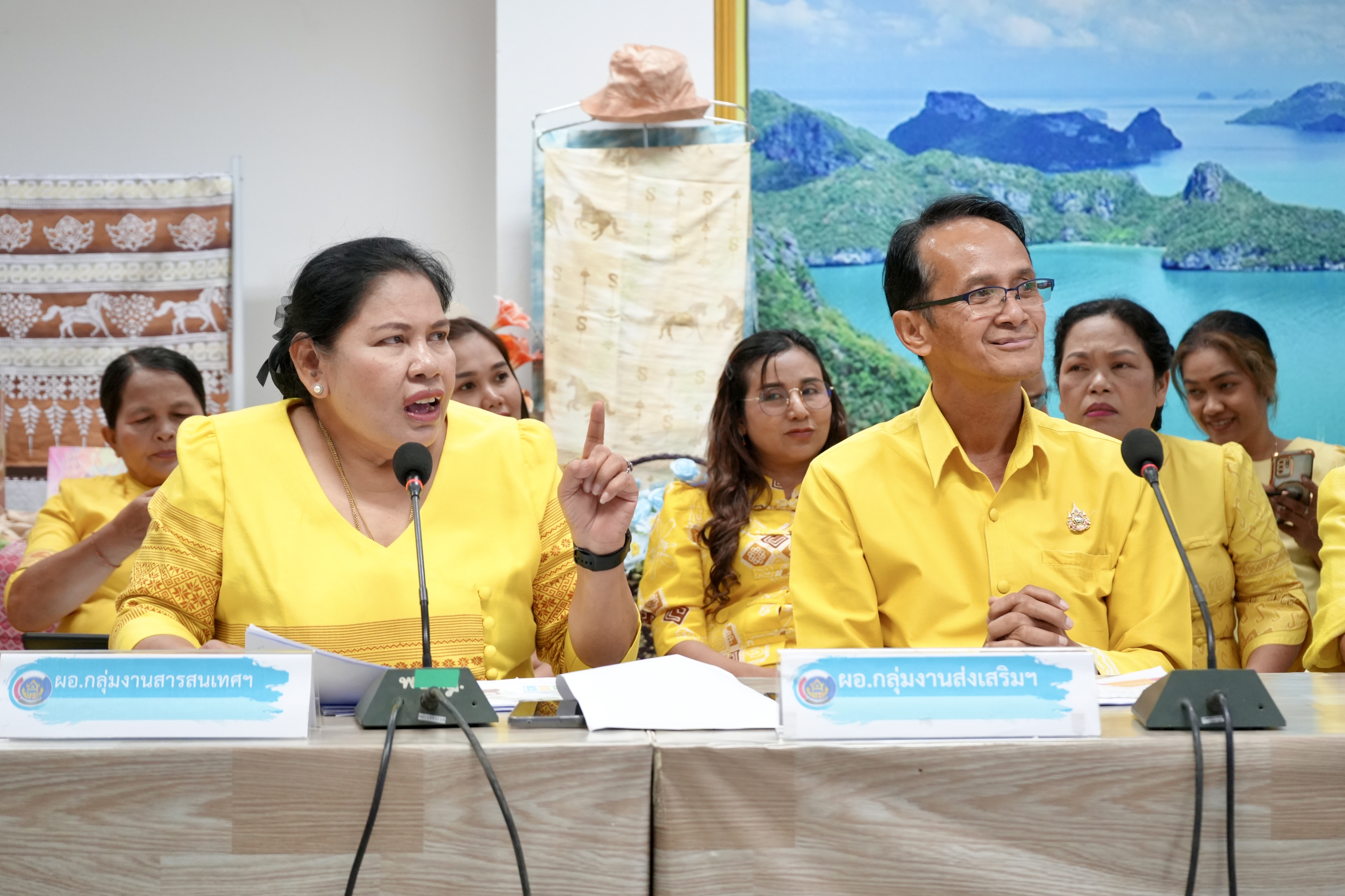 📣พช.สุราษฎร์ธานี ต้อนรับคณะกรรมการติดตาม และประเมินผลการดำเนินงานหน่วยงานพัฒนาชุมชนใสสะอาด (Site Visit) ประจำปีงบประมาณ พ.ศ.2568