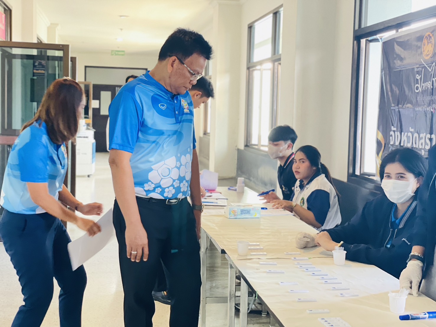 📣พช.สุราษฎร์ธานี ขานรับนโยบาย “Seal Stop Safe” นำเจ้าหน้าที่ พช. ร่วมโครงการมหาดไทยสีขาว สร้างพื้นที่ปลอดภัย หยุดยั้งยาเสพติด (Safe Zone No Drugs) ตรวจสารเสพติดบุคลากรในสังกัด