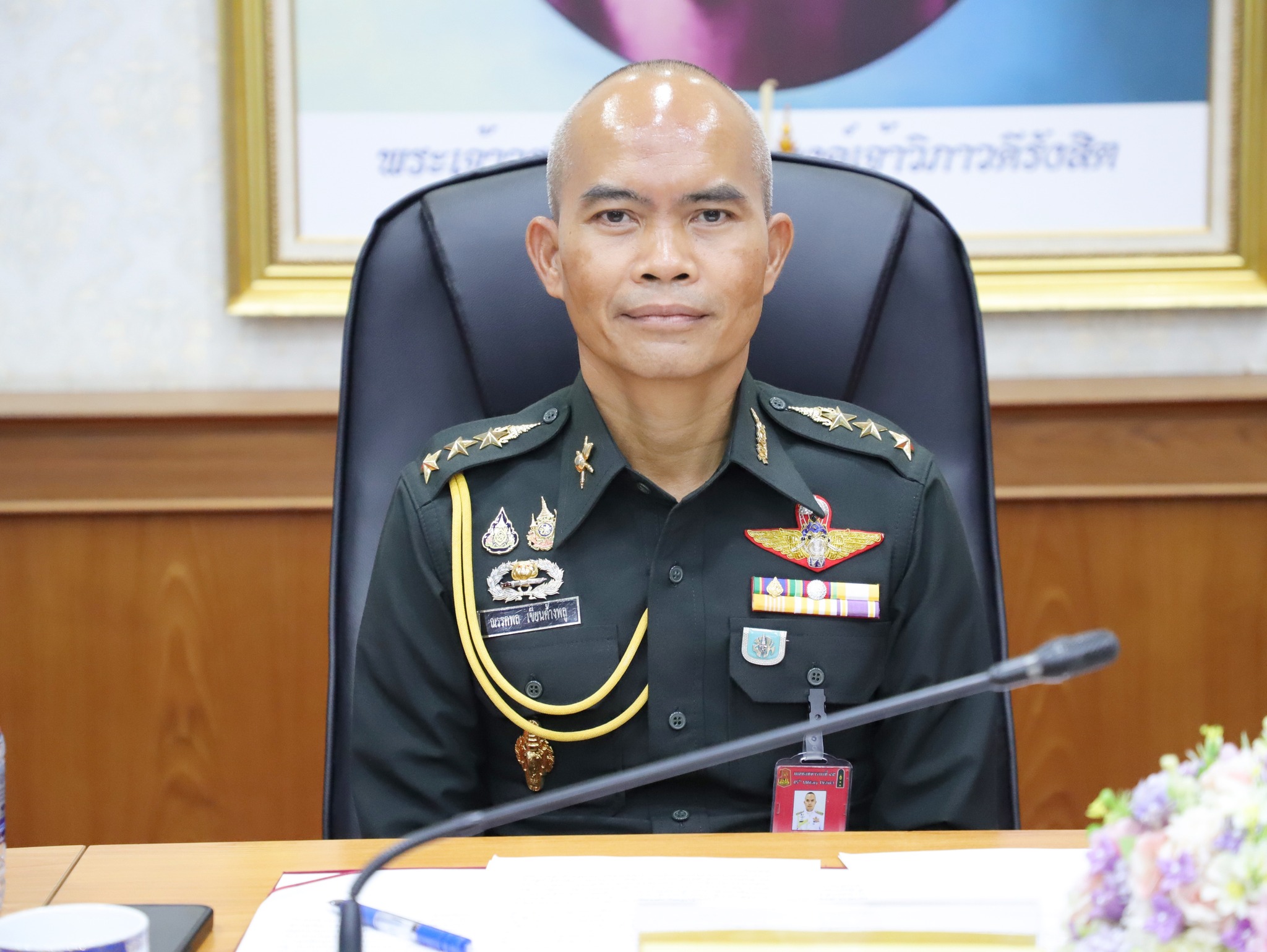 พช.สุราษฎร์ธานี ร่วมประชุมเพื่อบูรณาการขับเคลื่อนกิจกรรมศูนย์เรียนรู้ตามหลักปรัชญาของเศรษฐกิจพอเพียงค่ายวิภาวดีรังสิต