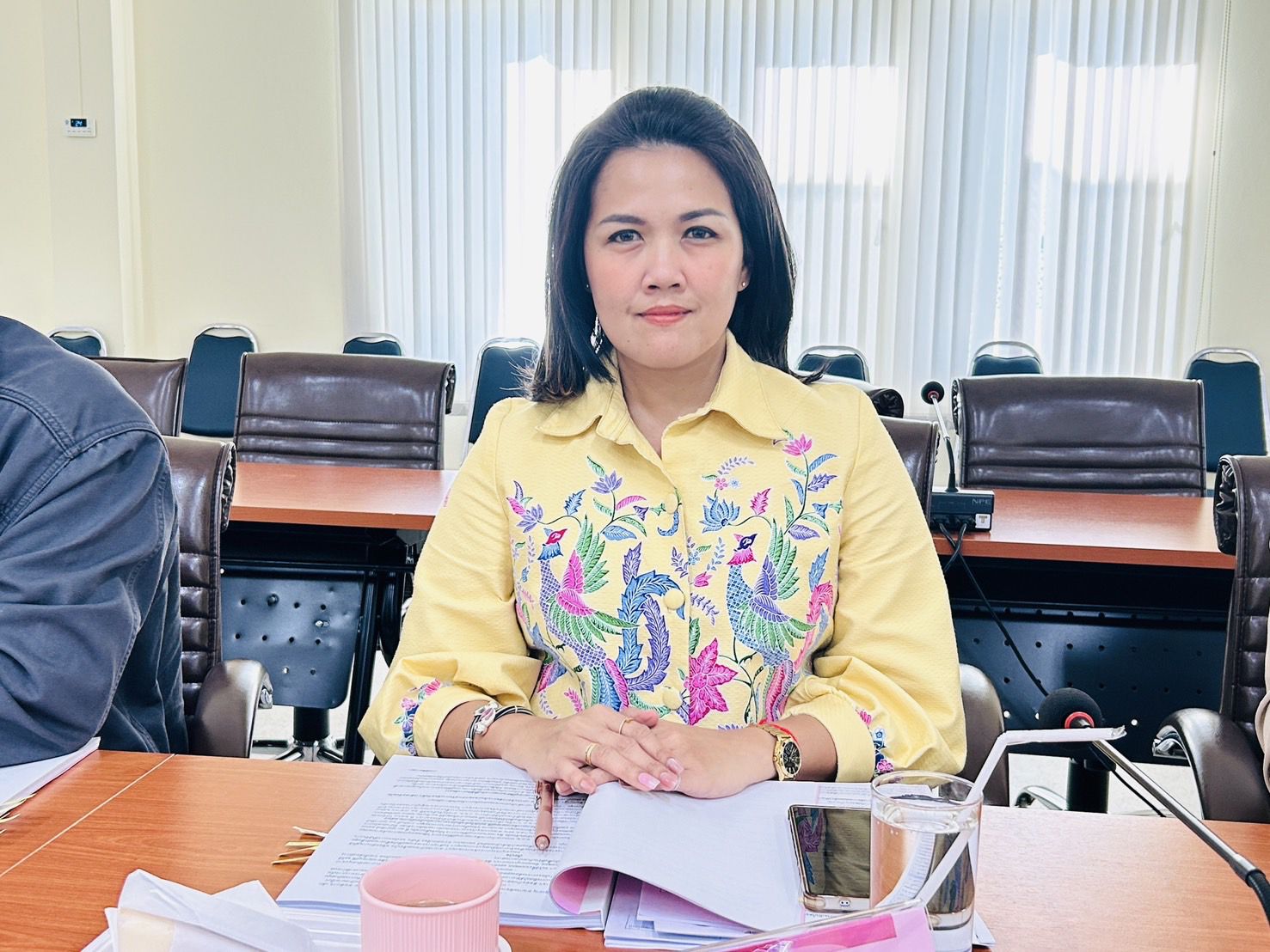 พช.สุราษฎร์ธานี ร่วมประชุมคณะอนุกรรมการบริหารกองทุนส่งเสริมการจัดสวัสติการสังคมจังหวัดสุราษฎร์ธานี ครั้งที่ 2/2568