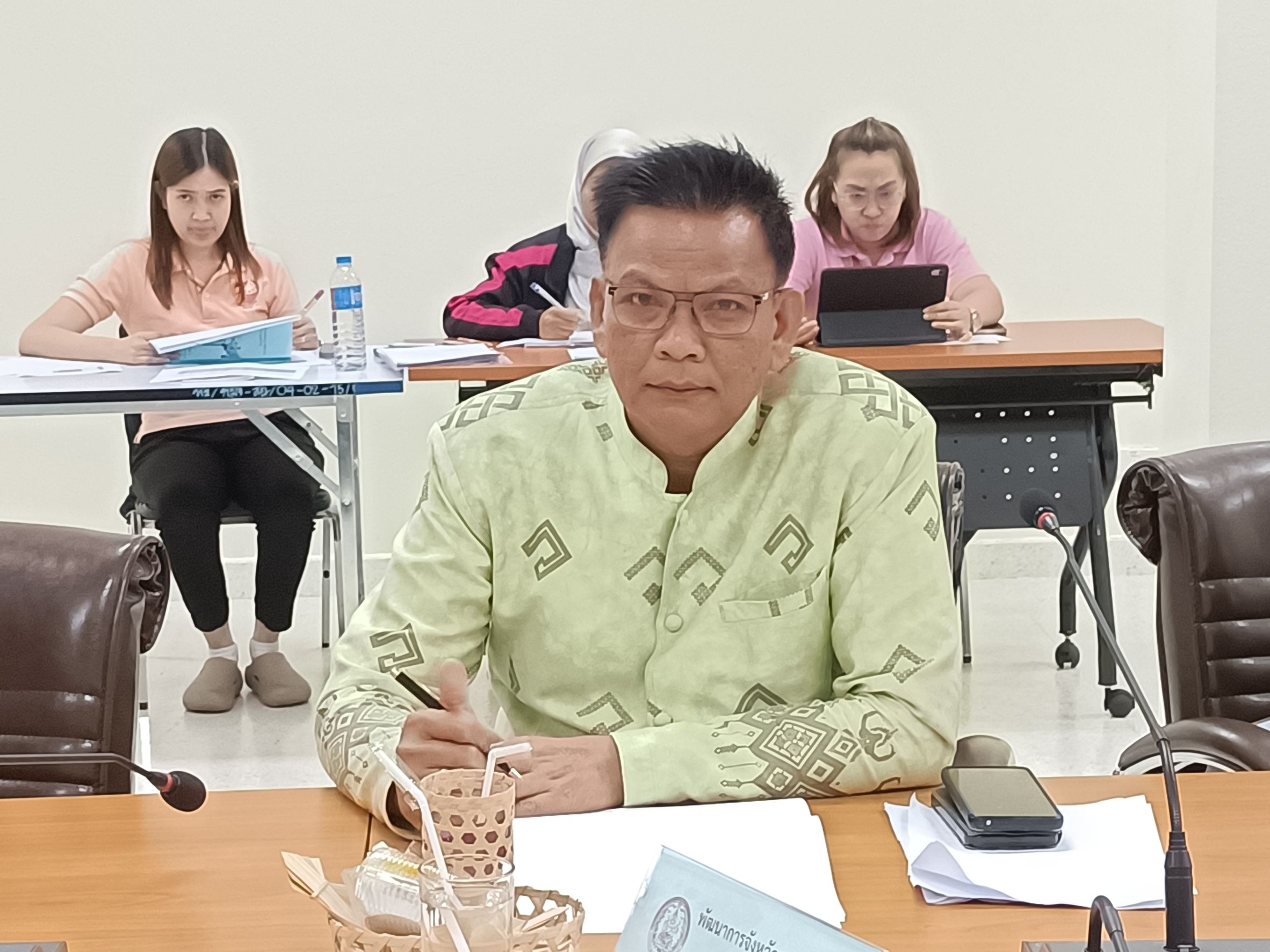 📢พัฒนการจังหวัดสุราษฎร์ธานี ร่วมการประชุมคณะทำงานเพื่อการพิจารณาวาระการประชุมคณะอนุกรรมการส่งเสริม และพัฒนาคุณภาพชีวิตคนพิการประจำจังหวัดสุราษฎร์ร์ธานี ครั้งที่ 5/2568